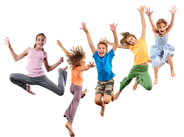 Kinder beim Tanzen